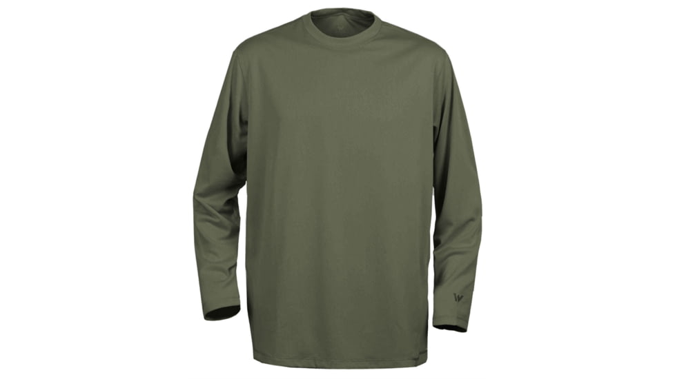 White Sierra Swamp Long Sleeve Tee - Men's-Sage-X-Large