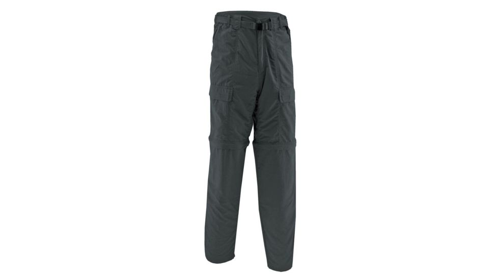 White Sierra Trail Convertible Pants - Mens, 34in Inseam, Caviar, 2X Large, X9702M34-Caviar - CAV-2XL
