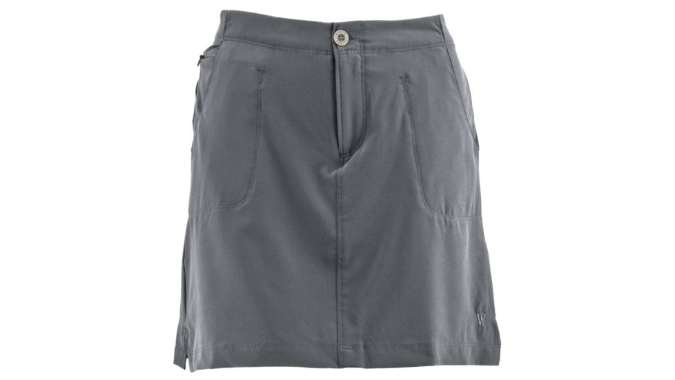 White Sierra West Loop Trail Skort - Women's-Asphalt-X-Large