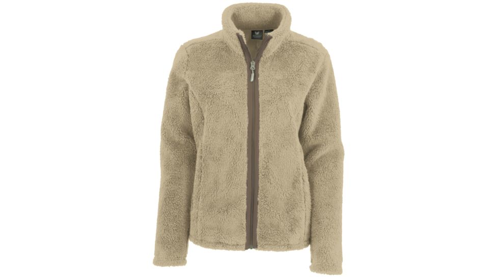 White Sierra Wooly Bully Zip Jacket II - Womens, Humus, Small, F2207W-HUM-SMALL