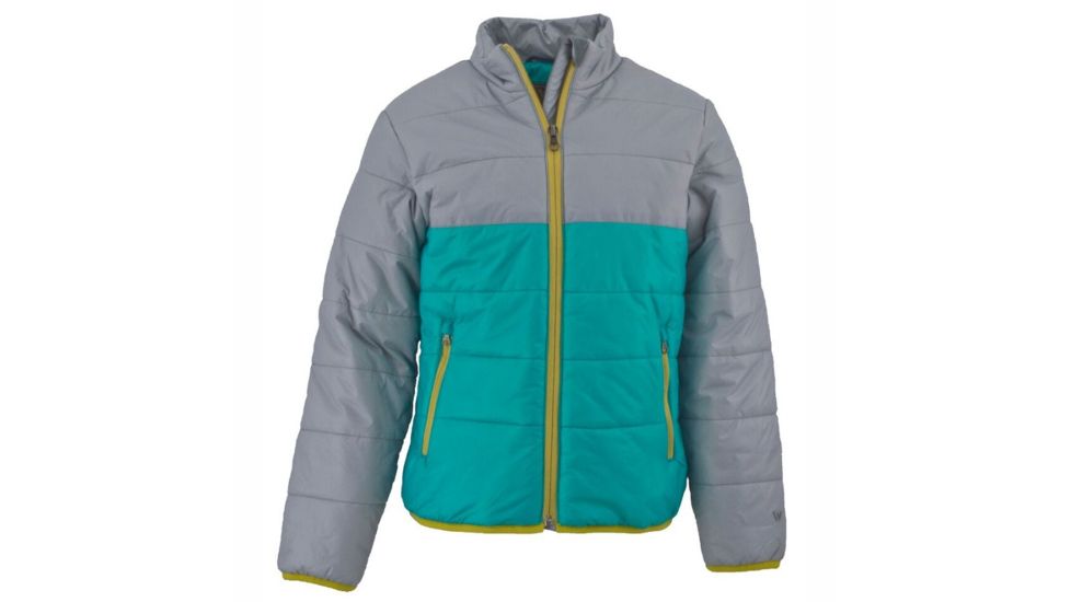 White Sierra Zephyr Insulated Jacket - Girl's-Ceramic-X-Small