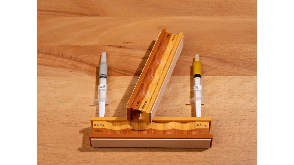 Wicked Edge 1/0.5 Micron Diamond and Leather Sharpening Strops Pack, WE010.5