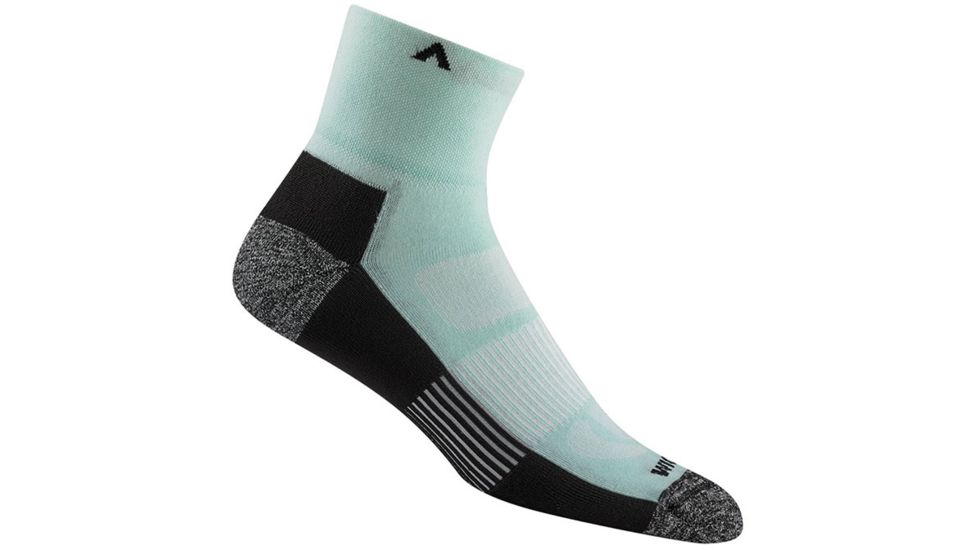 Wigwam Attain Mid Weight Low Socks - Mens, Aqua, Large, F6234 492LG