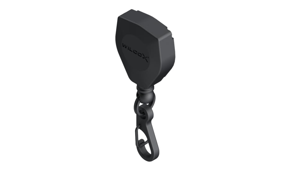 Wilcox 3-hole Lo Pro Shrouds Lanyard, Black, 41401G01-B