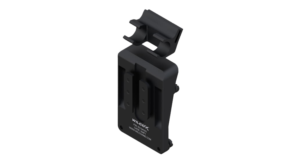 Wilcox DPAM Flight Quick Release Interface Plate, Black, 62104G03-B