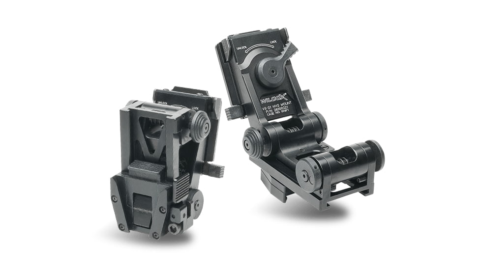 Wilcox G21 Night Vision Goggle Mount, AN/PVS 21, Black, 28300G21M-B