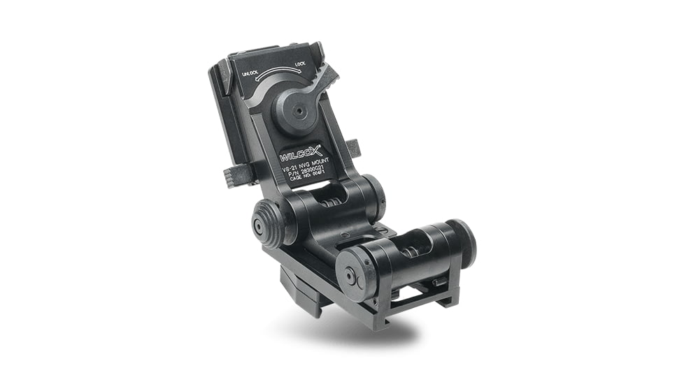 Wilcox G21 Night Vision Goggle Mount, AN/PVS 21, Black, 28300G21M-B
