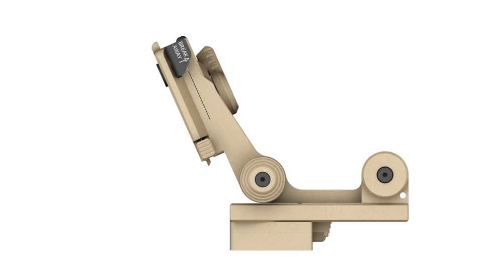 Wilcox G21 Night Vision Goggle Mount, Three Hole Shroud/Lanyard/Cup, Tan, 28300G21-T