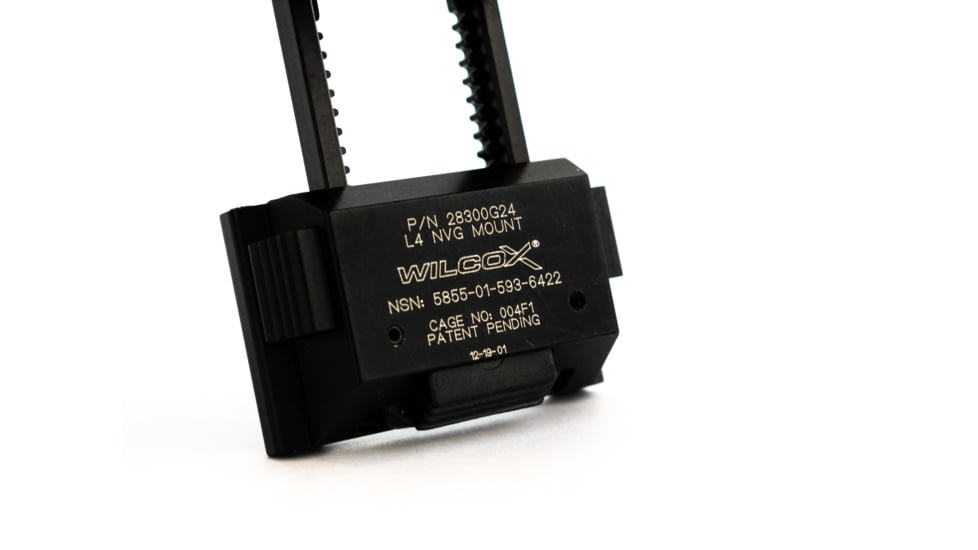 Wilcox G24 Breakaway Night Vision Mount w/Hybrid Shroud, Black, 56100G41-B