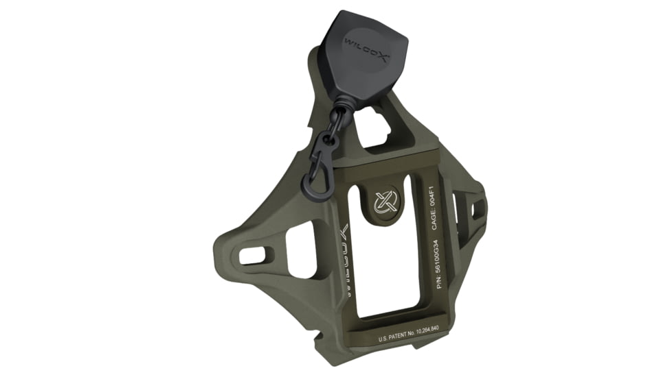 Wilcox Three Hole Shroud with Lanyard and Cup Assembly, Green, 56100G35-G