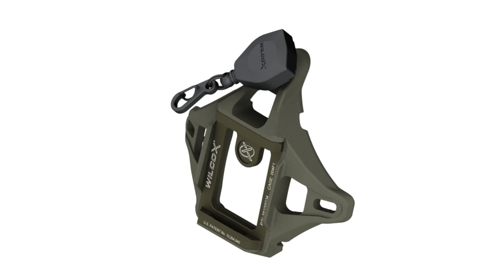 Wilcox Three Hole Shroud with Lanyard and Cup Assembly, Green, 56100G35-G