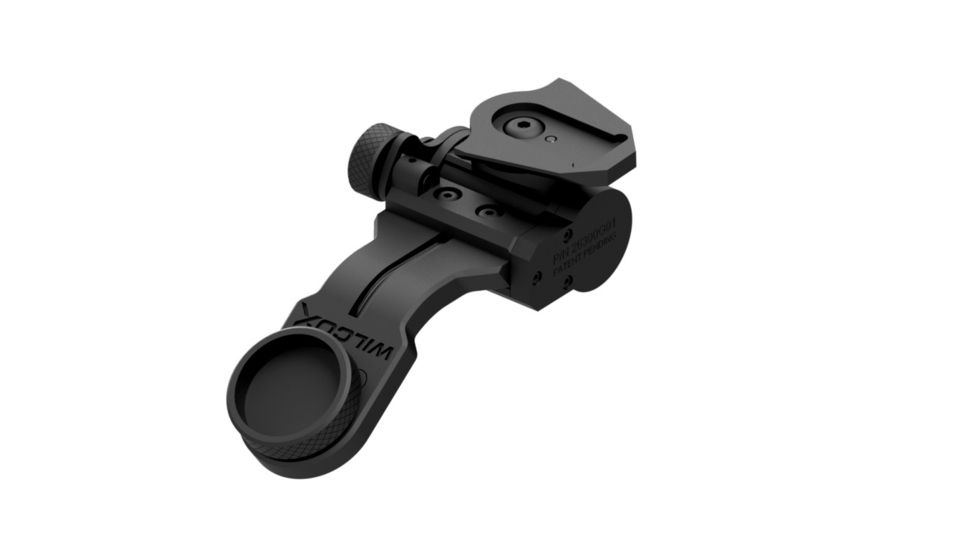 Wilcox AN/PVS-14 Arm Mount w/ NVG Interface Shoe, Black, 26300G01