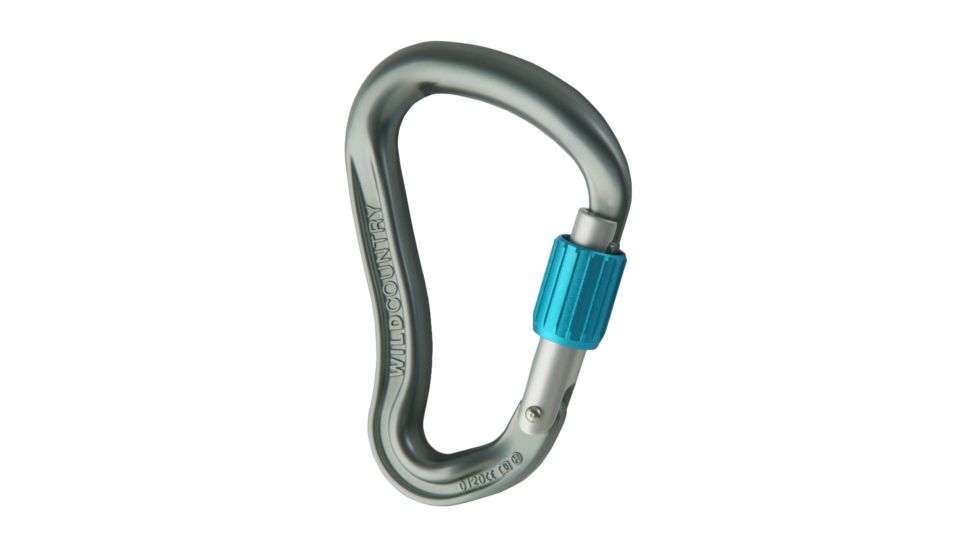 Wild Country Climbing Ascent Lite Locking Carabiner-Screw Lock