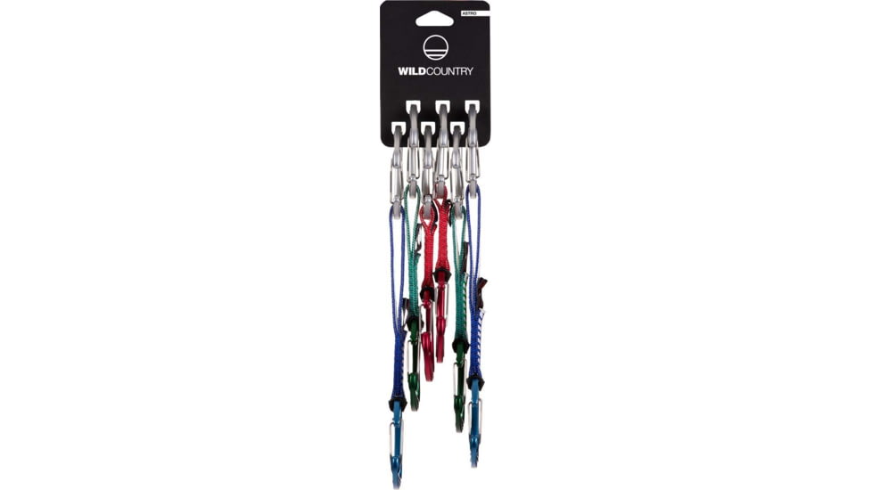Wild Country Climbing Astro Quickdraw Trad Set - 6 Pack, Uni, 0, 40-0000002011-UNI-SET