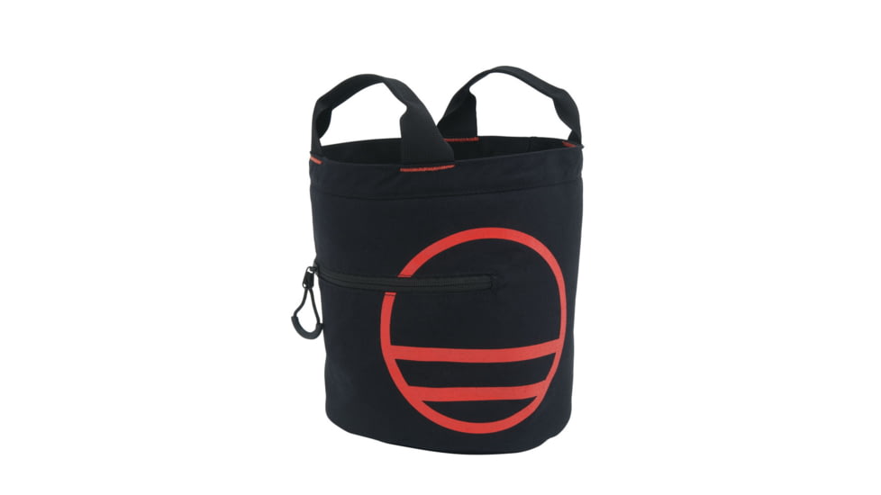 Wild Country Climbing Boulder Chalk Bag-Black/Orange
