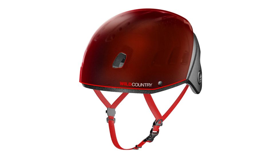 Wild Country Climbing Cirrus Climbing Helmet-Red Transparent-S/M
