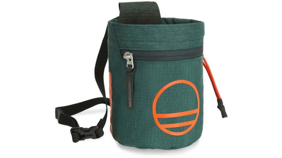Wild Country Climbing Flow Chalk Bag, Scarab/Alloro, One Size, 40-0000010001-SA