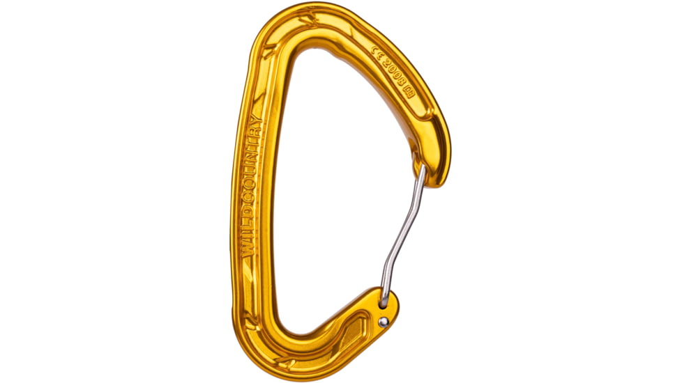 Wild Country Climbing Helium 3.0 Carabiners, Gold, One Size, 40-0000000003-GD