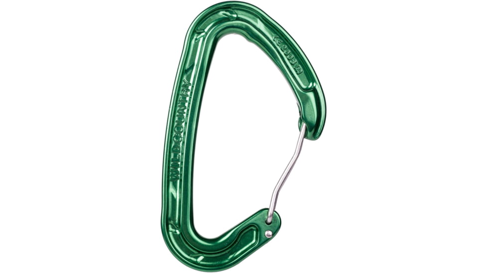 Wild Country Climbing Helium 3.0 Carabiners, Green, One Size, 40-0000000003-GN