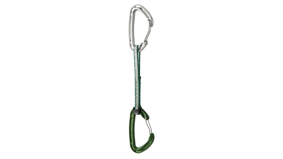 Wild Country Climbing Helium Clean Wire Quickdraw, Green, 15cm, 40-HEL2CCLQD-GN