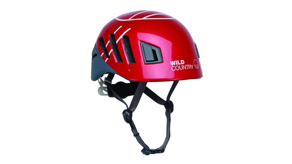 Wild Country Climbing Rock Lite Helmet - Red