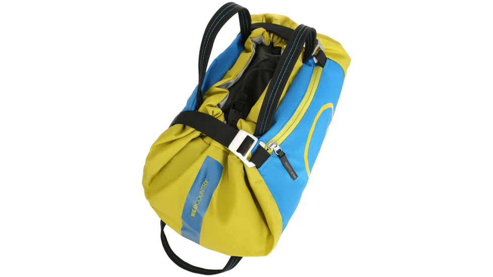 Wild Country Climbing Rope Bag, Citronelle/Detroit Blue, One Size, 40-0000010004-CD