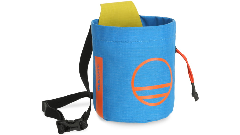 Wild Country Climbing Session Chalk Bag, Detroit Blue/Citronelle, One Size, 40-0000010000-DC