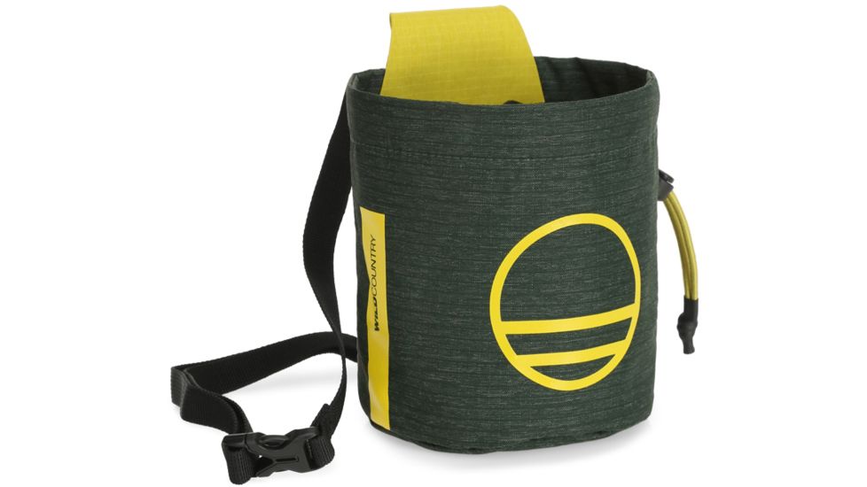 Wild Country Climbing Session Chalk Bag, Scarab/Citronelle, One Size, 40-0000010000-SC