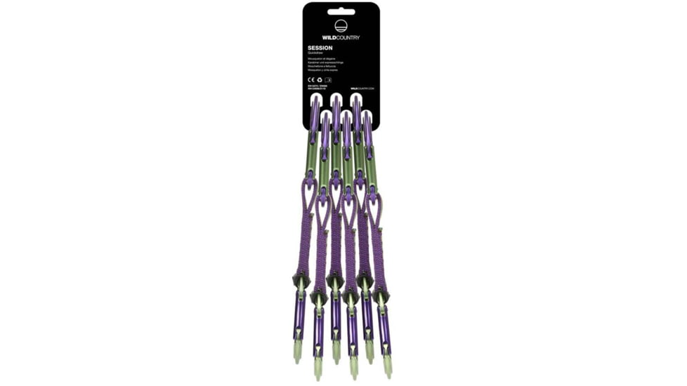Wild Country Climbing Session Quickdraw Set, Heritage, 40-0000002003-H-SET