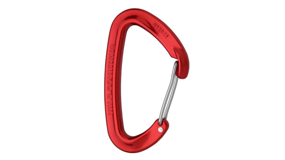 Wild Country Climbing Wild Wire Techwire Carabiner - Red