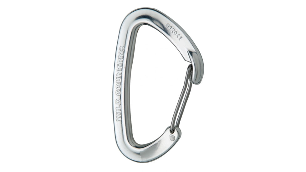 Wild Country Climbing Wild Wire Techwire Carabiner - Silver