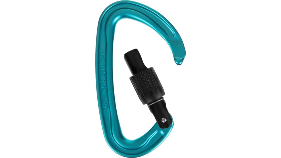Wild Country Climbing Wildscrew, Black/Turquoise, One size, 40-0000000014