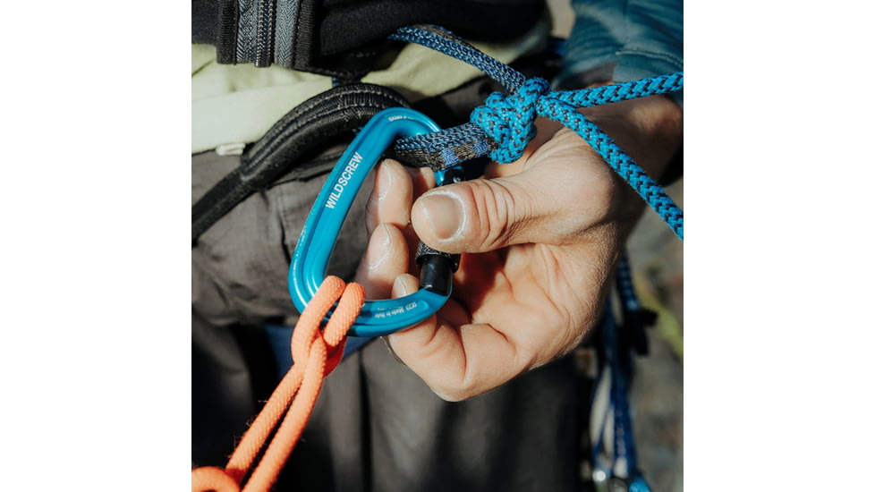 Wild Country Climbing Wildscrew, Black/Turquoise, One size, 40-0000000014