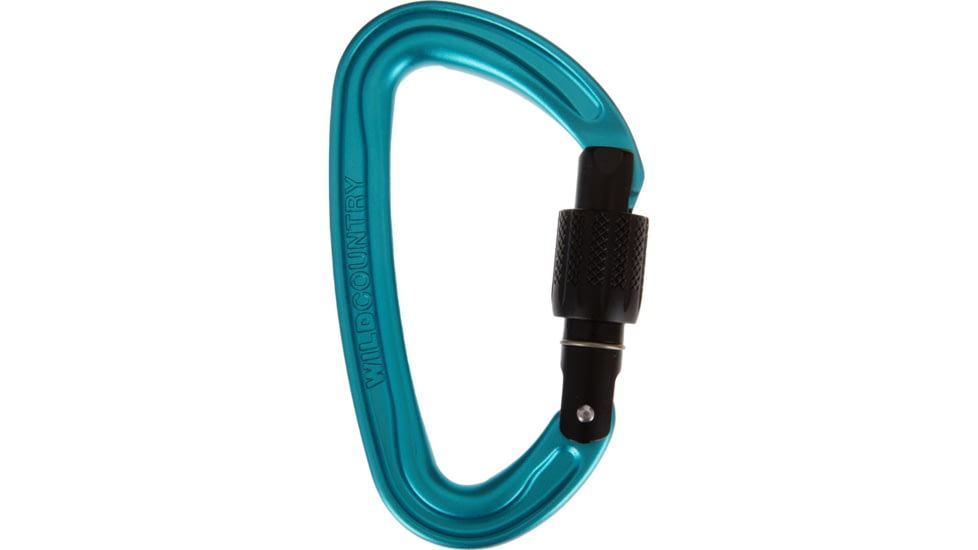 Wild Country Climbing Wildscrew, Black/Turquoise, One size, 40-0000000014