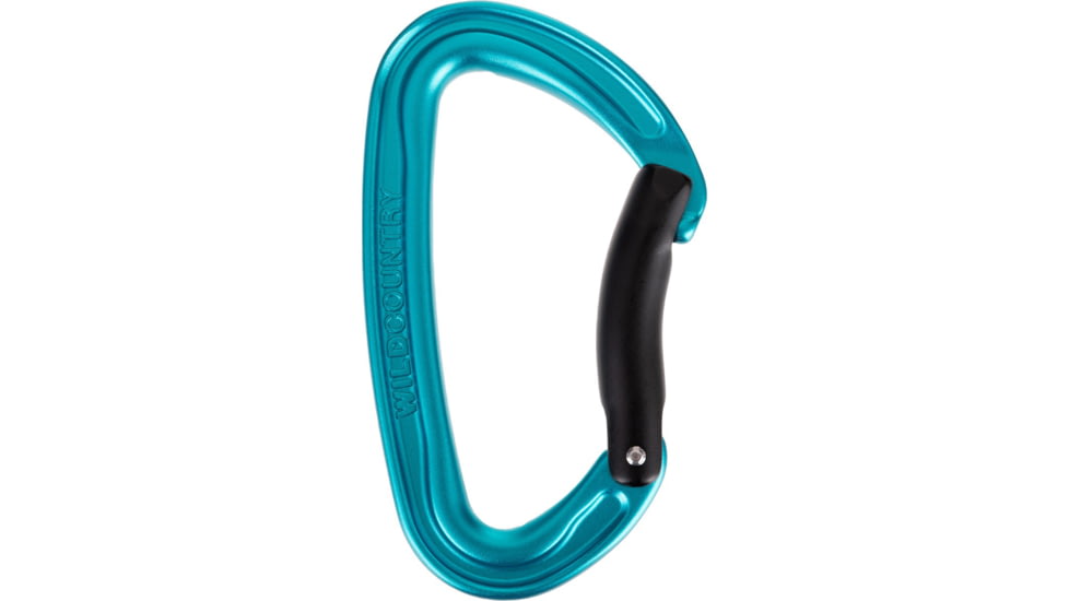 Wild Country Climbing Wildsport Bent Gate, Turquoise, One size, 40-0000000013