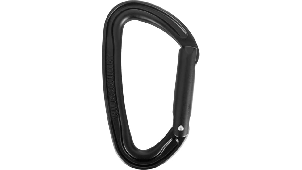 Wild Country Climbing Wildsport Straight Gate, Black, One size, 40-0000000012
