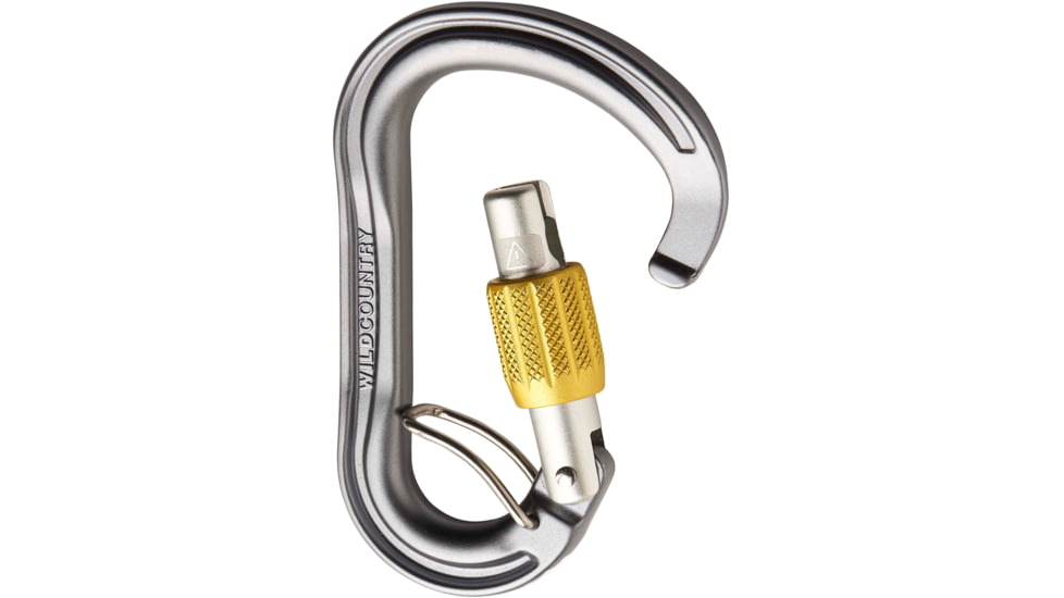Wild Country Climbing Xenon HMS Belay, Grey/Yellow, One Size, 40-0000001002