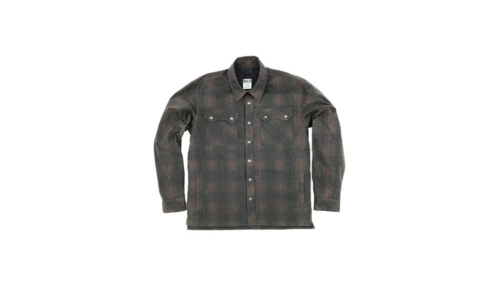 Wild Outdoor Apparel Legendary Forest Ape Waxed Shacket - Mens, Autumn Plaid, Medium, 13168200687