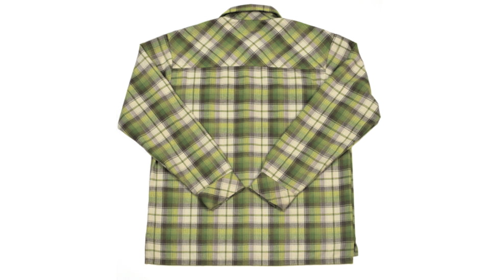 Wild Outdoor Apparel Mythical Lumberjack Flannel, Green wool Plaid, Small, 013168200052