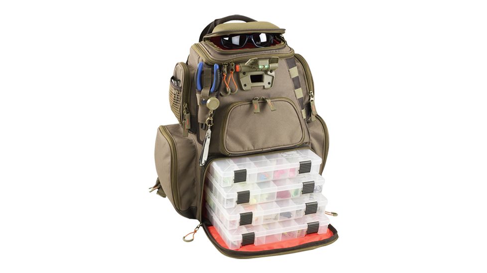 Wild River Tackle Tek Nomad Lighted Backpack with 4 Trays 436048