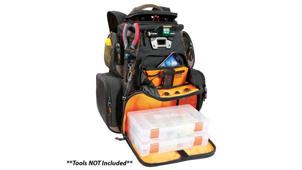 Wild River Tackle Tek Nomad XP - Lighted Backpack w/ USB Charging System w/2 PT3600 Trays 52700