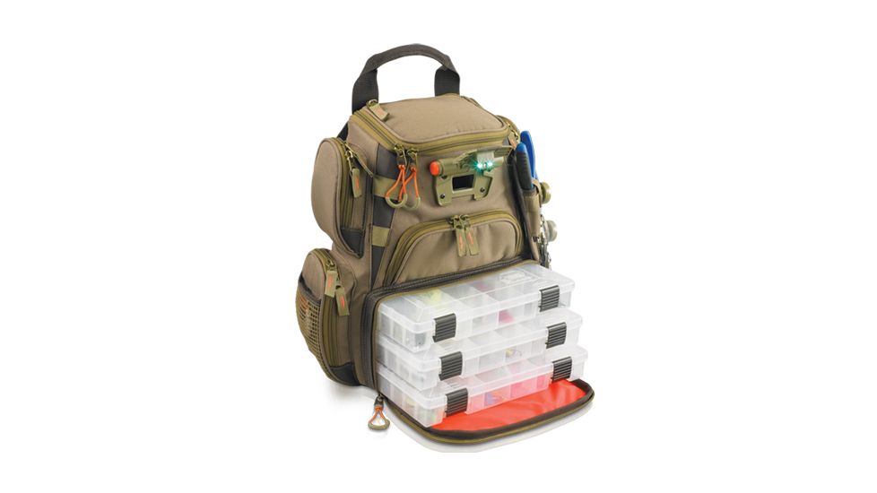 Wild River Tackle Tek Recon Lighted Backpack with 4 Trays 435034