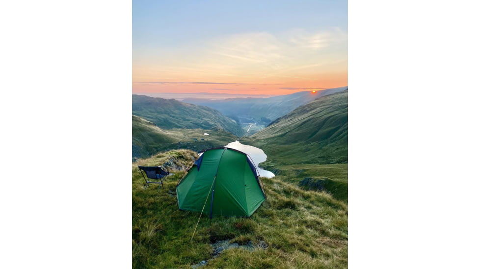 WildCountry Helm Compact Tent - 2 Person, Green, 44HC2TF