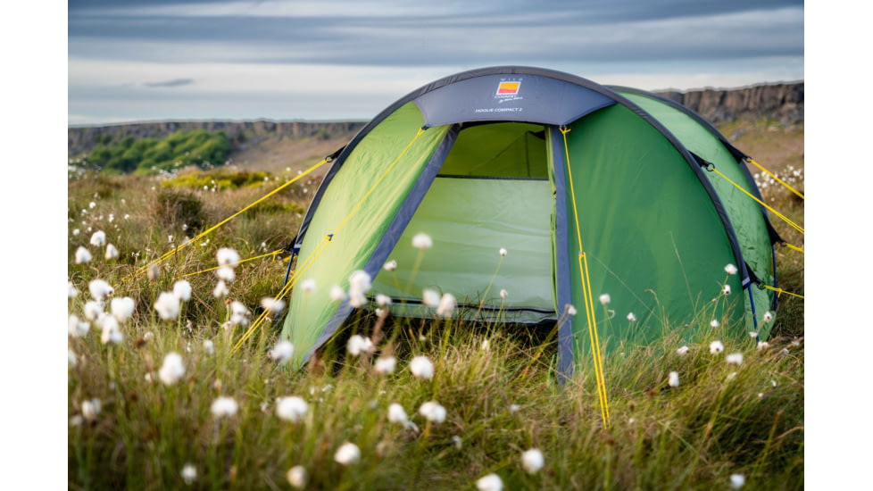 WildCountry Hoolie Compact Tent - 2 Person, Green, 44HOC2TF