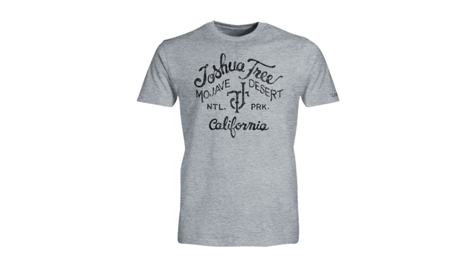 Wilder and Sons Joshua Tree National Park T-Shirt, Small, Athletic Heather, Male WSN01503-Athletic Heather-S