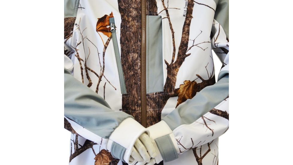 Wildfowler Soft Shell Mens Jacket, Wildtree Snow, 2XL, S1681-WTS-2X