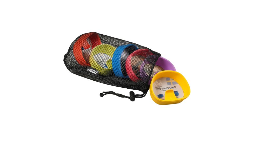 Wildo Fold-A-Cup Six Person Set, Camping/Outdoor Assorted, 21810