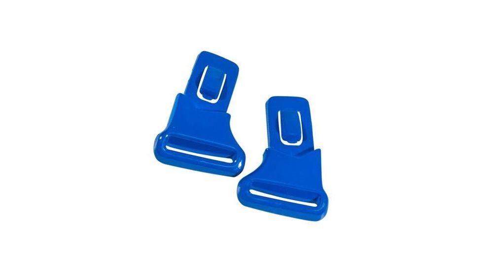 Wiley X Flash Replacement Clips,Royal Blue/Lime Green YFFLA02C