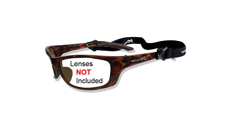 Wiley X P-17 Sunglasses Frame ONLY - Brown Gloss Demi FRAME ONLY, P-17NPF