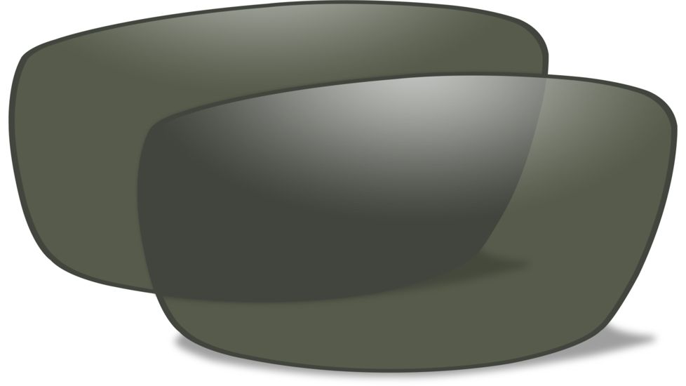 Wiley X P-17 Replacement Parts - Polarized Smoke Green Lens (LENS ONLY) P-17P